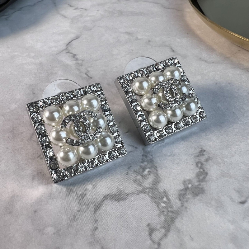 Ch*el earrings